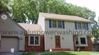 clean house siding