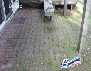 20 _ pavers 5 Before Pavers Before Power Washing