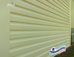 Power Washing Siding