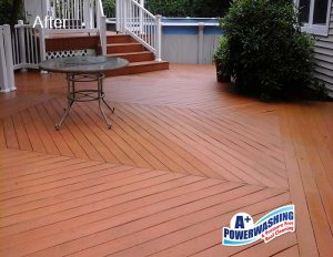 A+ Power Washing and Roof Cleaning offers deck cleaning in the Central Jersey area.