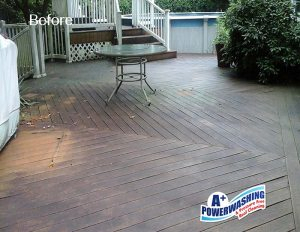 A+ Power Washing and Roof Cleaning offers deck cleaning in the Central Jersey area.